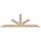 Ekena Millwork Saratoga Smooth Timber Gable Bracket, Douglas Fir, 84"W x 28"H x 1 1/2"D x 5 1/2"F, 8/12 Pitch GBW084X28X0206SAR00SDF - alternate 1